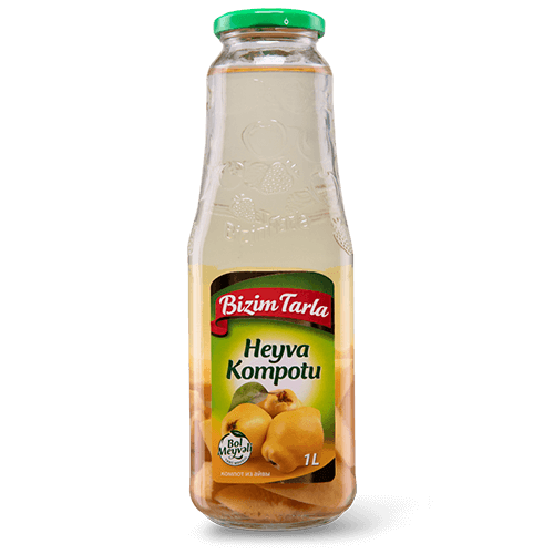 BIZIM TARLA QUINCE COMPOTE - HEYVA KOMPOTU 1L