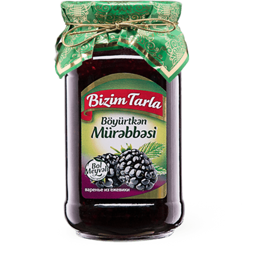 BIZIM TARLA BLACKBERRY PRESERVE - BÖYÜRTKƏN MÜRƏBBƏSİ (400GR)