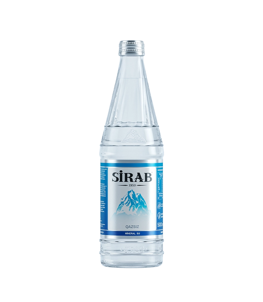 SIRAB STILL WATER GLASS - QAZSIZ SU 500ML