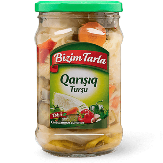 BIZIM TARLA MIXED PICKLE - QARIŞIQ TURŞU (670GR)