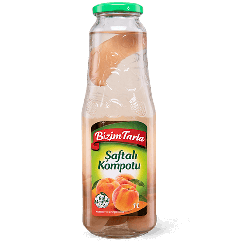BIZIM TARLA PEACH COMPOTE - ŞAFTALI KOMPUTU 1L