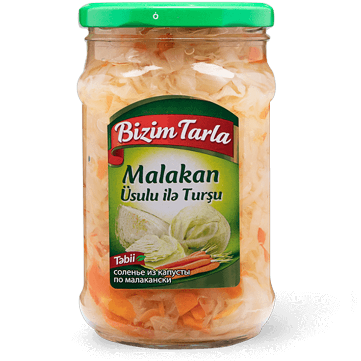BIZIM TARLA MALAKAN STYLE CABBAGE PICKLE - MALAKAN ÜSULU TURŞU (670GR)