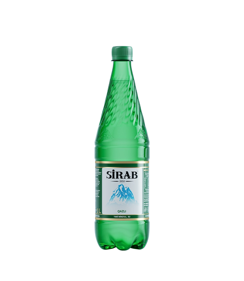 SIRAB SPARKLING WATER - QAZLI SU 1L