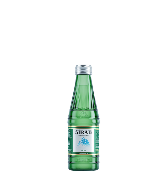 SIRAB SPARKLING WATER GLASS - QAZLI SU ŞÜŞƏDƏ 200ML