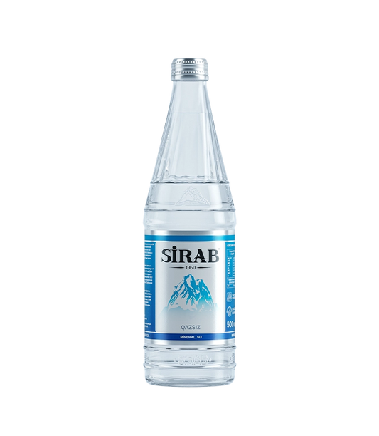 SIRAB STILL WATER GLASS - QAZSIZ SU 500ML